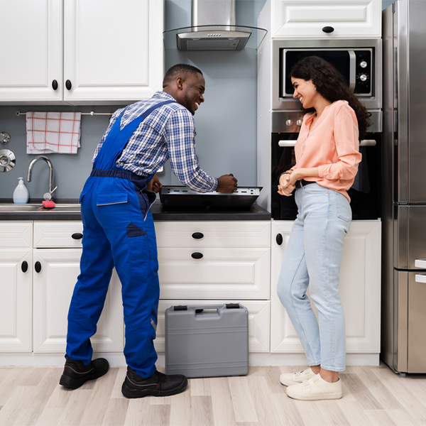 how long does it typically take to complete cooktop repair services in Evans